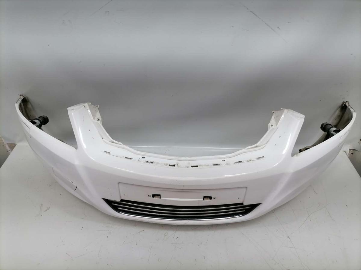 Opel Zafira B original Stoßstange Stossfänger vorn Z40R Schnee Weiss Facelift Bj.2009